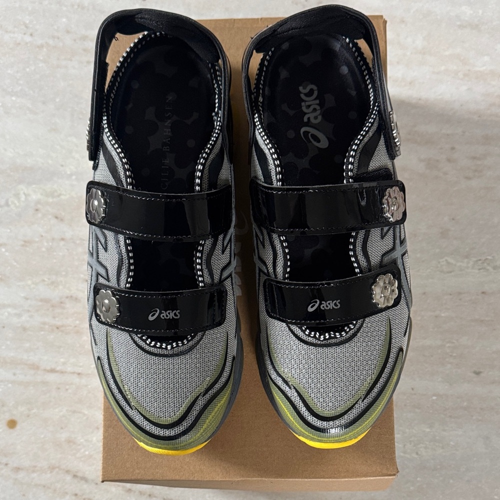 Cecilie Bahnsen x ASICS Gel-Quantum 360 VIII sneakers Yellow/Silver/Black - Picture 4 of 14